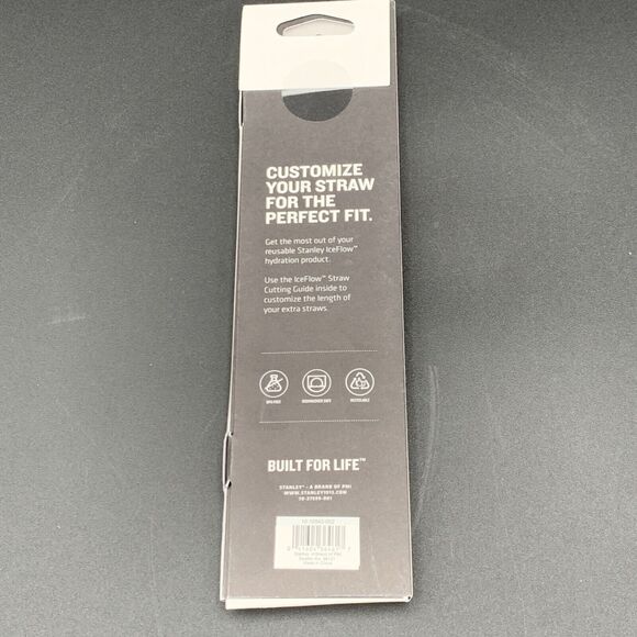 Stanley Reusable Quencher Straws 4-Pack of Bpa-Free Reusable Fits Iceflow NEW - Picture 3 of 5